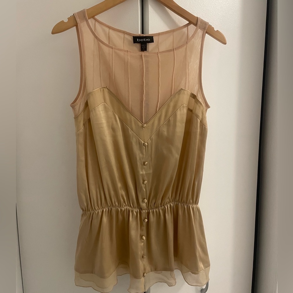 Bebe Silk Top - Quiet luxury look